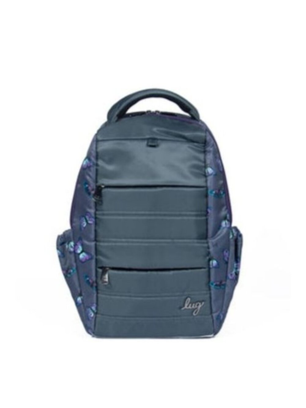 Lug Hopper Backpack - Waterproof Unisex Travel Pouch in Butterfly Grey, Perfect